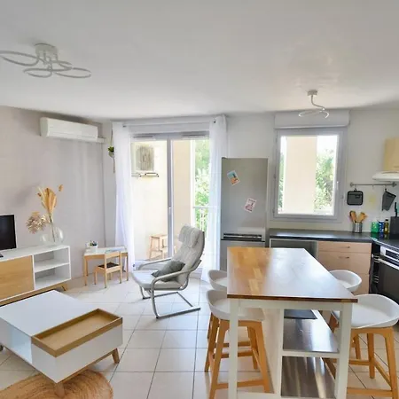 Rives Du Lez Avec Terrasse Et Parking Gratuit * Montpellier