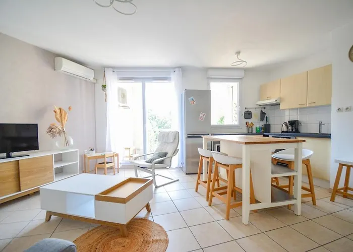 Apartmán Rives Du Lez Avec Terrasse Et Parking Gratuit *